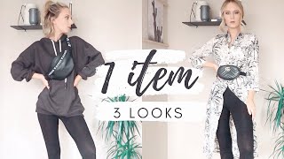 1 Item 3 Looks Black Leggings