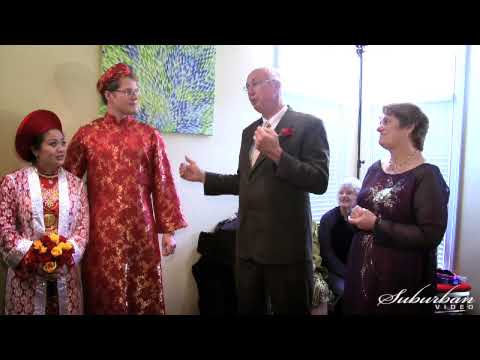 Vietnamese Fusion Wedding at the Ronald Reagan Bui...