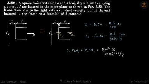 3.294 | Irodov Solutions | Electrodynamics