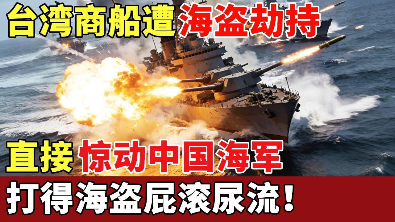 索马里海盗劫持台湾商船，直接惊动中国海军，600年首次远征，打得海盗屁滚尿流！【历史档案】