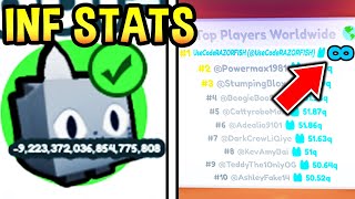 INFINITE STATS HACKED PET in Pet Simulator X.. (Pet Simulator Z)