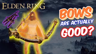 😲BEST BOW BUILD to BREAK Elden Ring with NO-HIT, STRENGTH & DEXTERITY BUILD is INSANE