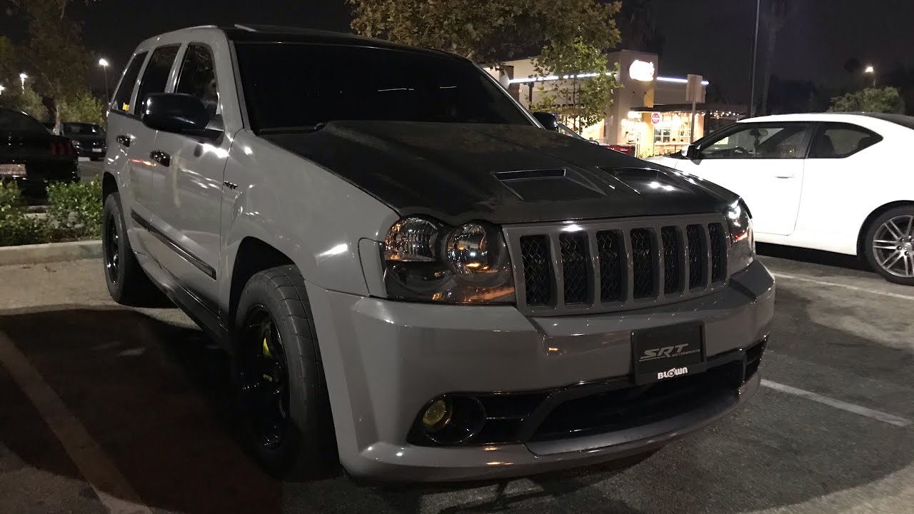 HKRACING Jeep Srt8 Magnuson Supercharger Vs Chevy Ss Truck Silverado