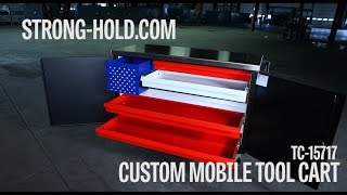 Strong Hold Products Custom Mobile Tool Cart (TC-15717)