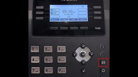 3cx Voicemail on Yealink
