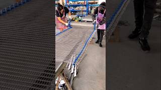 Industrial Stainless Steel Wire Mesh Conveyor Belt Manufacturing