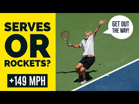Top 10 Fastest Tennis Serves Ever Recorded | Isner, Roddick, Karlovic,  Groth & More - Youtube