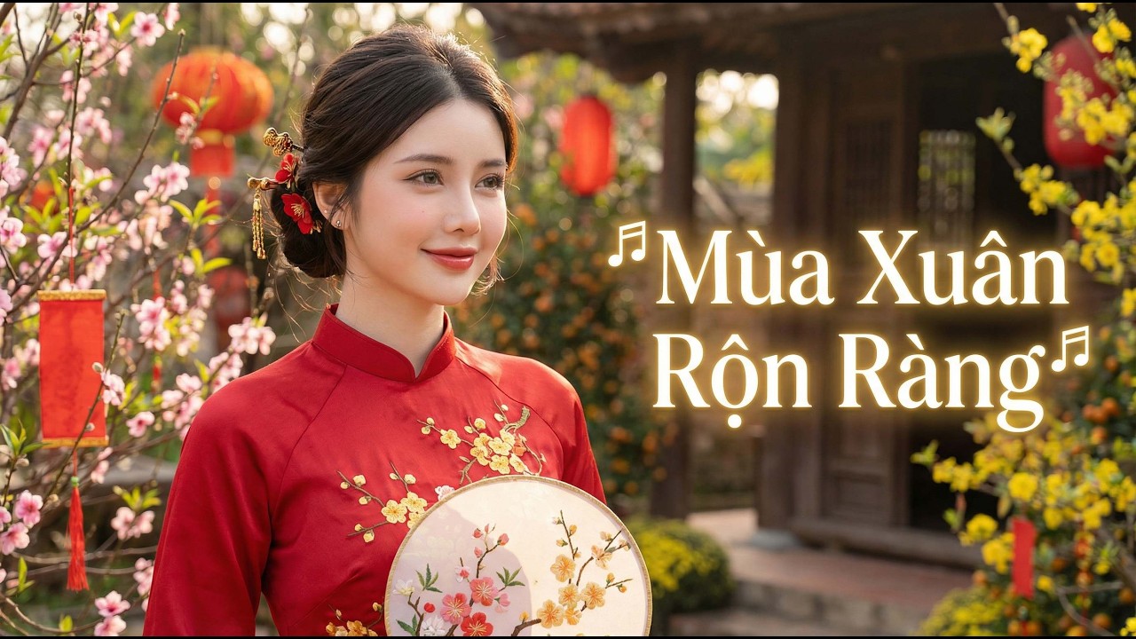 Mùa Xuân Rộn Ràng - Nhạc Tết Mới Nhất - Nhạc Xuân Hay