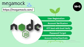 #16+1 Hashing Passwords using bcryptjs in NodeJs with Database - (User Login Registration Email )