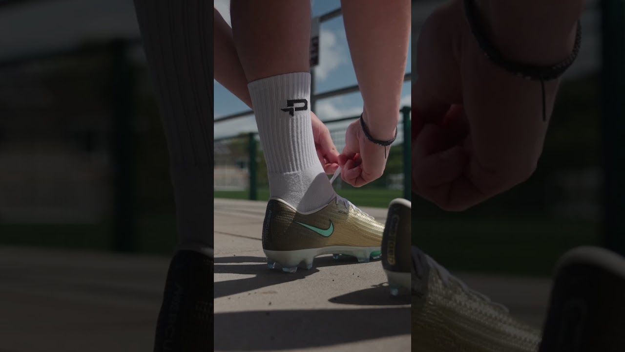 GOLD Mbappè Superfly 🤯 #nike #mercurial #mbappe #worldcup