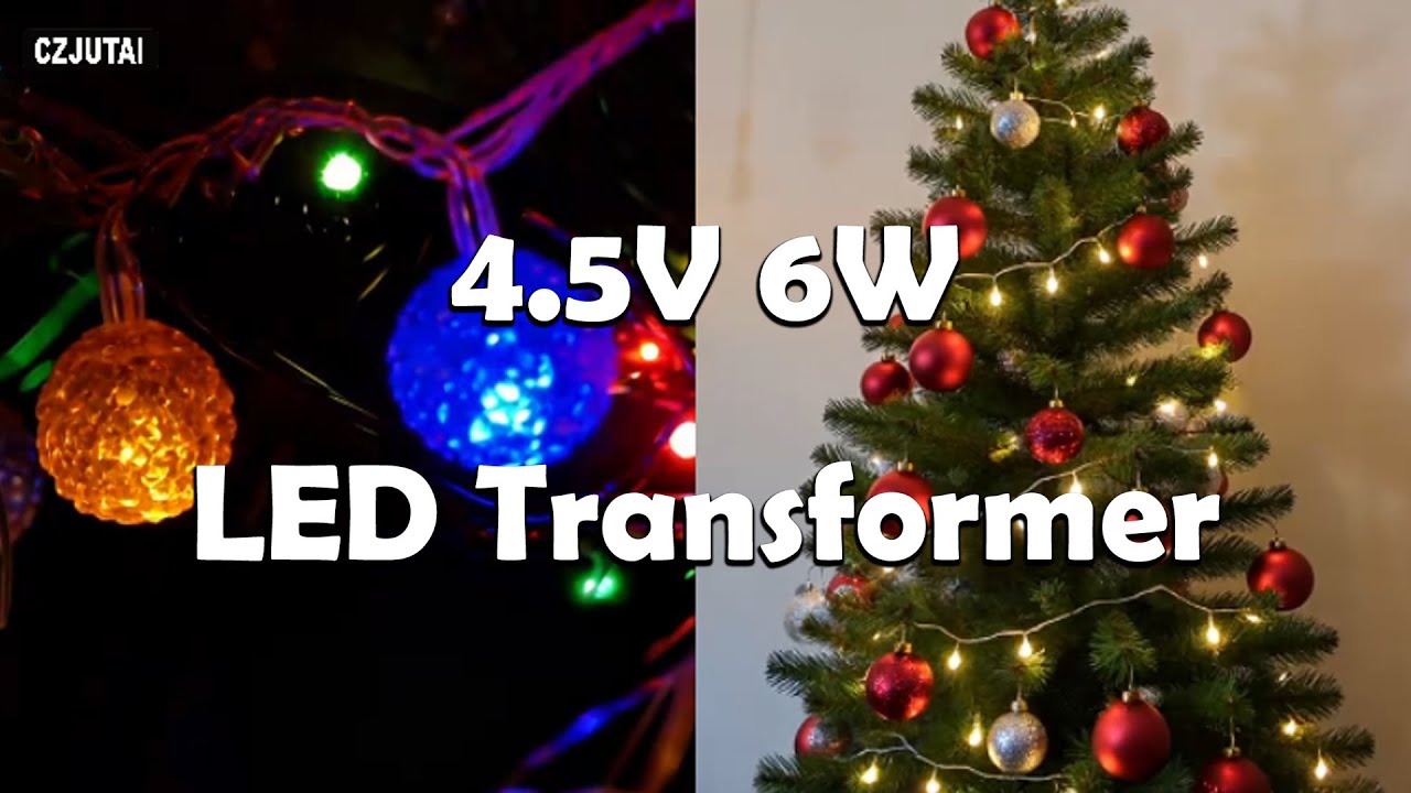 🎄 Christmas Lighting Power Supply UK CZJUTAI JT-DC4.5V 6W U260