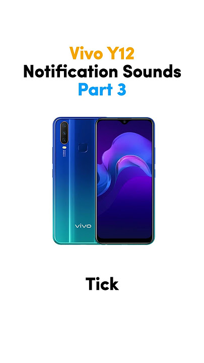 📱Vivo Y12 Notification Sounds – Part 3 #garageringtones