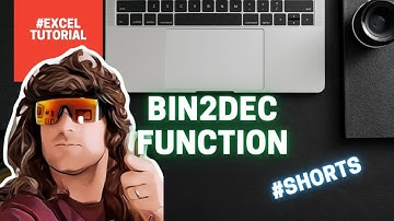 #shorts BIN2DEC function #microsoft #excel tutorial