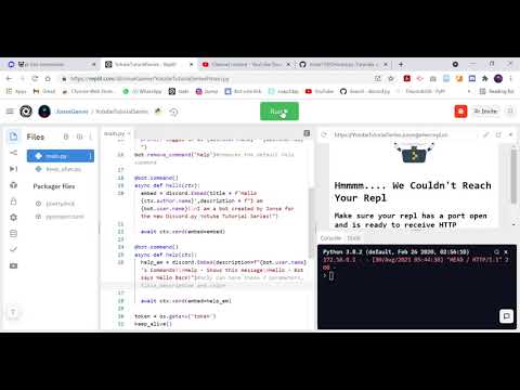 Discord.py Episode 4 (Using Embeds)