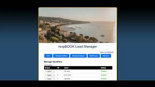 rsvpBOOK Lead Retrieval Overview