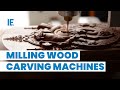 The legendary works created by wood carving machines