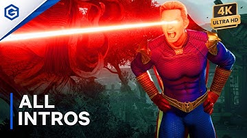 MK1 Homelander - All Intros Dialogues Mortal Kombat 1 [4K ULTRA HD]