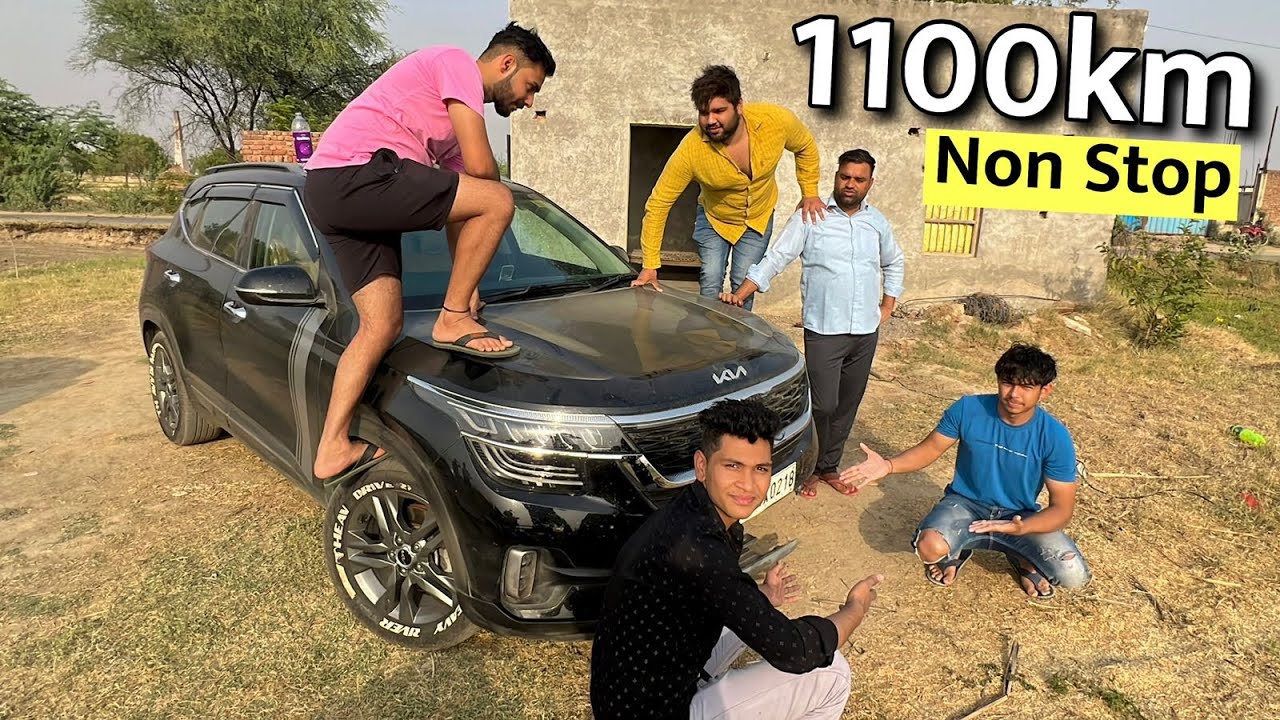 इतनी Problems आती जा रही हैं | 1100km NON STOP Drive with Kia Seltos