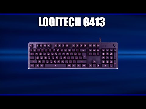 Игровая клавиатура Logitech G413