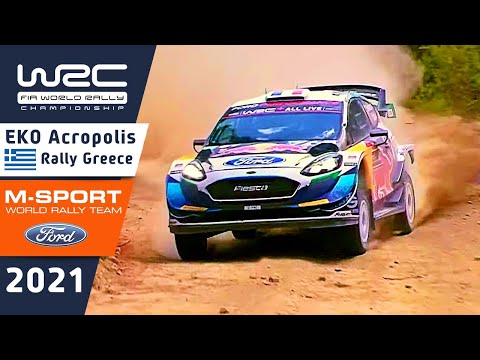 M-Sport Ford WRC Highlights Day 1 : WRC EKO Acropolis Rally Greece 2021 : Ford Fiesta WRC