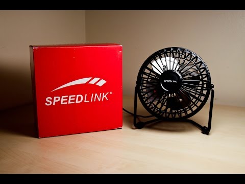 Speedlink Tornado Desk Fan Review | WINDY AS WIND