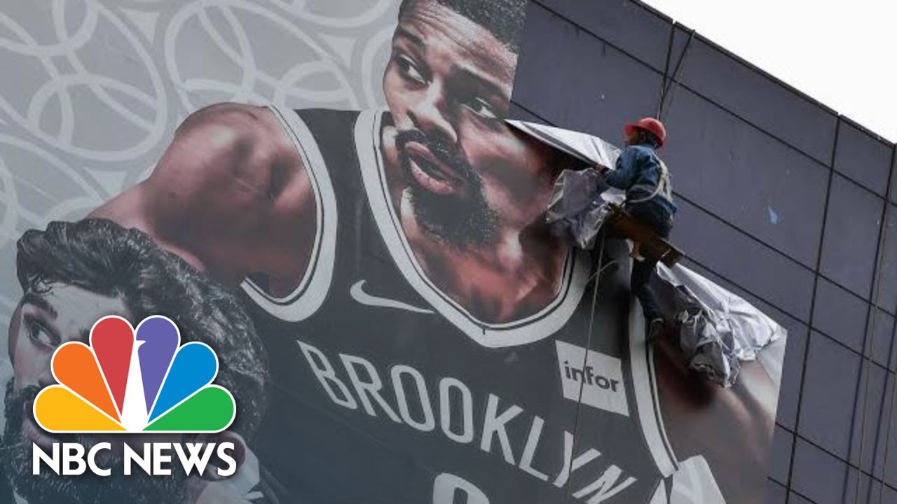 Banners Removed, Media Event Canceled Amid NBA’s Rift With China | NBC News
