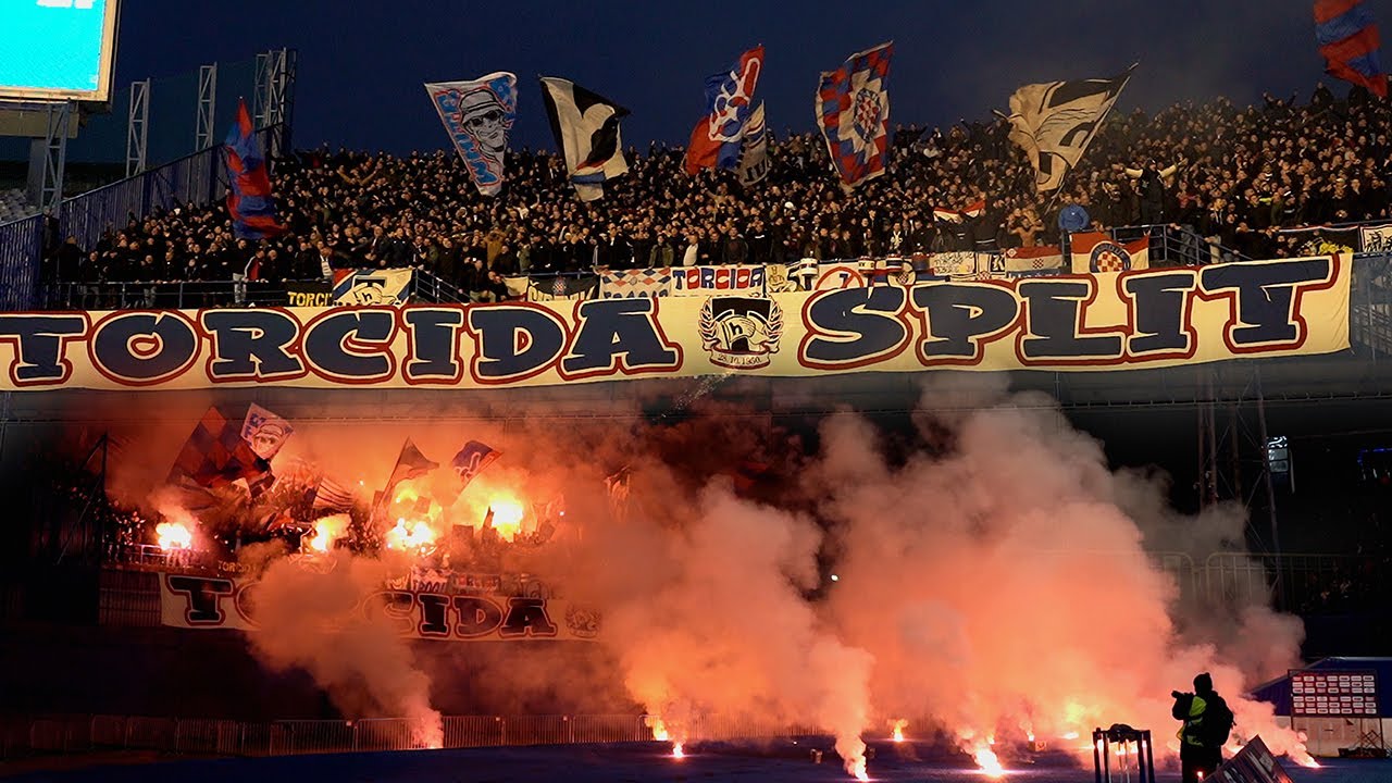 Torcida Split / GNK Dinamo Zagreb -  HNK Hajduk Split 1:1 (16. Kolo SS HNL)