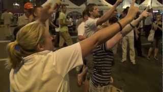 English & French football fans sings EURO2012. Part 2