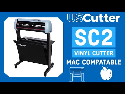 34 SC2 USCutter Vinyl Cutter Sign Shop Starter Kit w/Basket, Vinyl Tape Tools