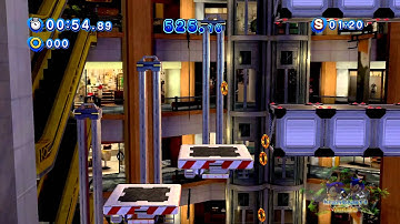 Sonic Generations 100% Walkthrough [Missions] - Speed Highway Classic - Resisting Arrest