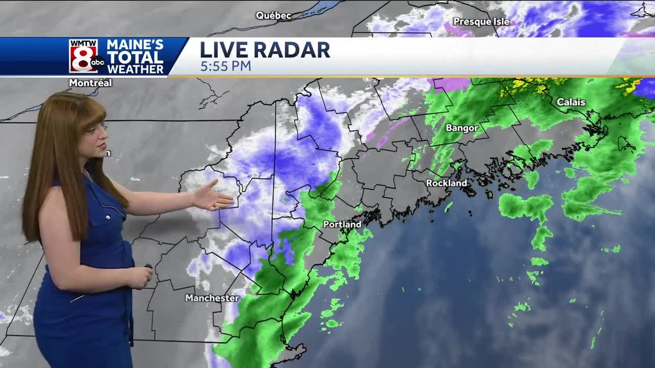 Rain and snow moves out, colder air moving in for Sunday - YouTube