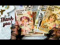 Asmr  1000 subscribers  music journal spread  journal with me  no talking