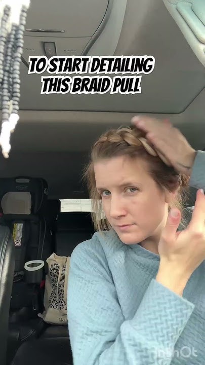  Braided Bun Tutorial #hair #hairstyle #braidhairstyles #hairtok # ...