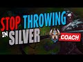 STOP THROWING YOUR LOW ELO GAMES!!! Challenger LoL Coaching