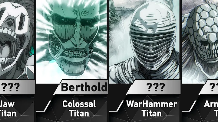 All Summoned Titans in Attack on Titan