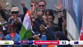 With The Ms Dhoni Six For Mitchell Starc