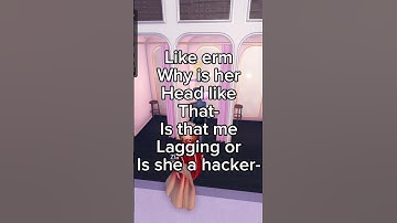 Is this lag or a hacker?