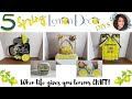 🍋 FARMHOUSE DOLLAR TREE DIYS | LEMON THEMED DECOR | WHEN LIFE GIVES YOU LEMONS CRAFT!