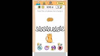 脳テスト - レベル 8 猫に餌をあげてください。お腹が空いています! screenshot 1
