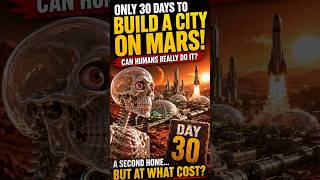30 Days on Mars… Then Everything Failed😱 #MarsCity #SpaceFacts