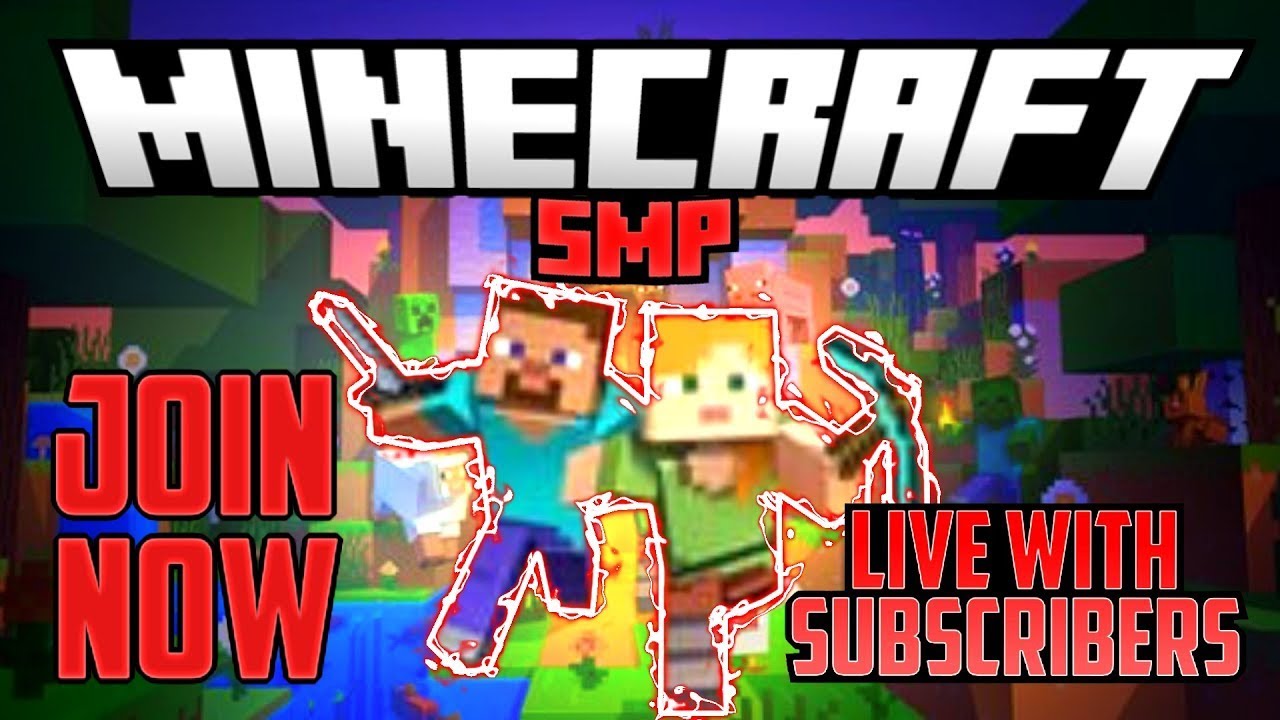 MINECRAFT LIVE STREAM | JOIN MY PUBLIC SMP JAVA / POCKET EDITION 24/7 ...