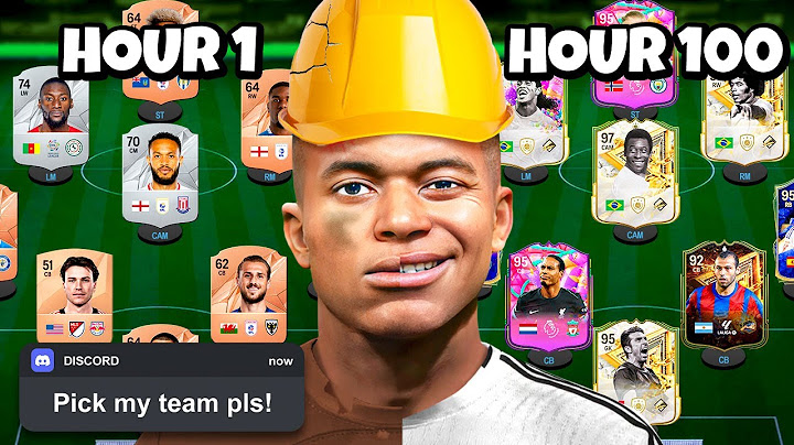 I Spent 100 Hours Upgrading a Viewer`s Team in FIFA