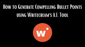 Bullet Point Generator - Use A.I to write persuasive bullet points for FREE