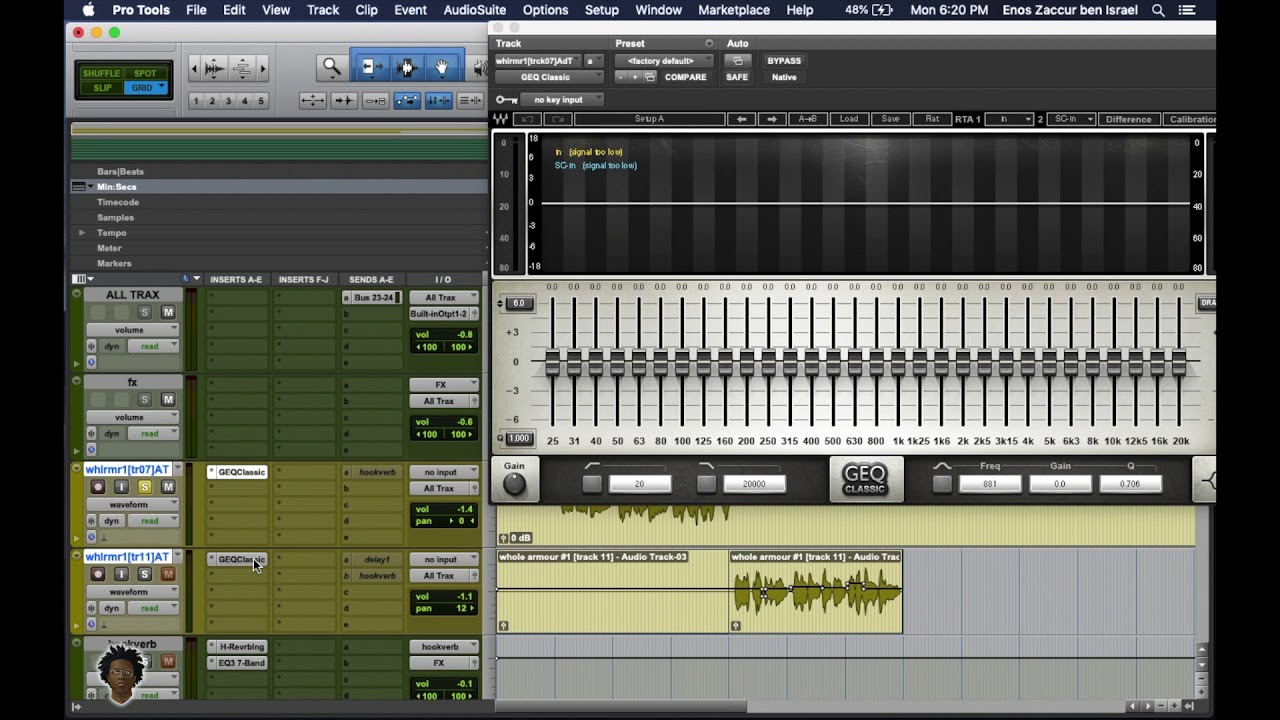 How to Save and Recall Inserts in Pro Tools - YouTube