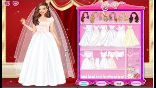Vestidos de novia - juegos de vestir novias - juegos para niñas - YouTube