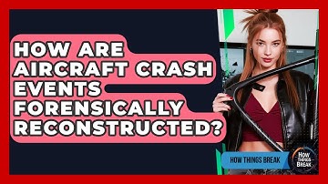 How Are Aircraft Crash Events Forensically Reconstructed? - How Things Break