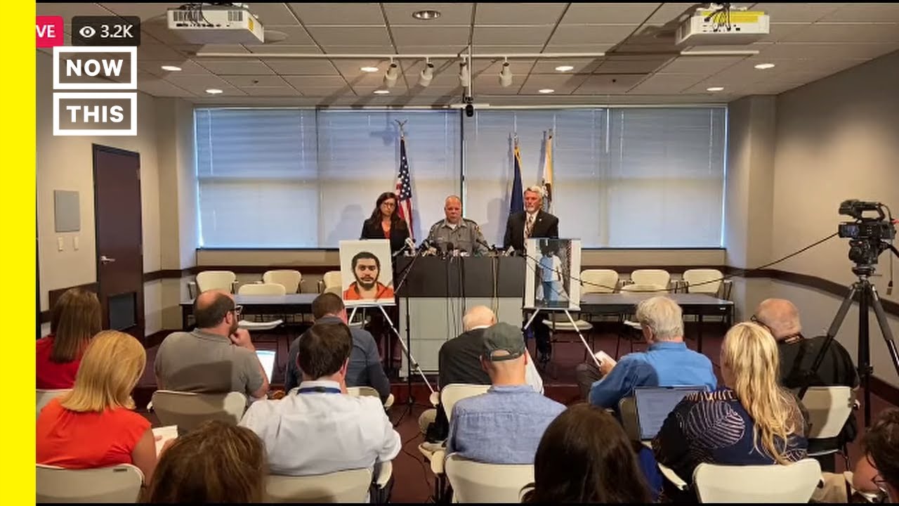 Pennsylvania Police Discuss Manhunt for Escaped Prisoner - YouTube