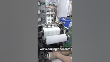 Thermal label slitting/www.sailinglabel.com #machine #quality #factory #sailing #aluminum #inventory