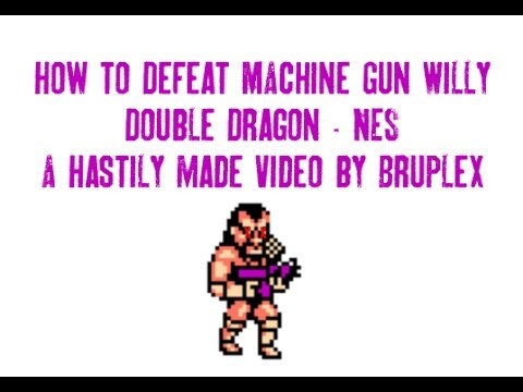 Double Dragon Arcade Cabinet Final Boss Fight With Epic Willy 