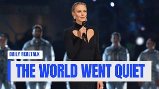 Charlize Therons Olympic Speech Left The Stadium Silent A Mandela Message The World Needed